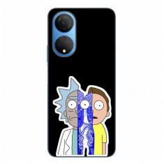 Husa compatibila cu Honor X7 Silicon Gel Tpu Model Rick And Morty Connected