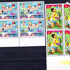 TSV$ - 1992 LP 1289 J.O. DE VARA, BARCELONA BLOC X 4 MNH/** LUX