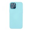 Husa Silicon Bleu pentru iPhone 15 - Protectie Anti-Zgarieturi si Uzura