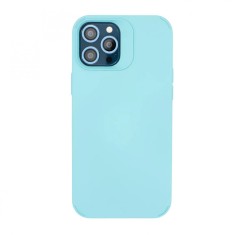 Husa iPhone 15 Silicon Bleu