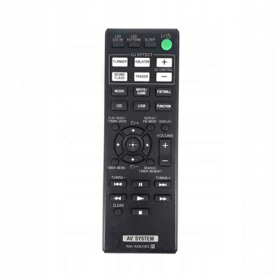 Telecomanda pentru Sony RM-AMU163, x-remote, Negru foto