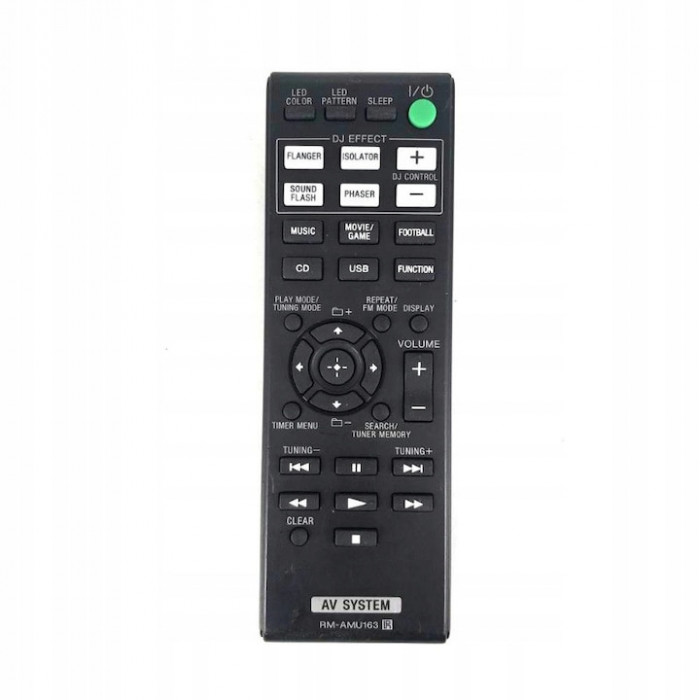 Telecomanda pentru Sony RM-AMU163, x-remote, Negru