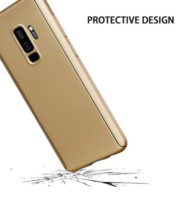 Husa FullBody MyStyle Gold pentru Samsung Galaxy S9 Plus acoperire completa 360 grade cu folie de protectie foto