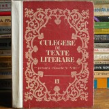 Culegere de Texte Literare pentru clasele V-VIII