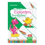 Fise de lucru Coloram, invatam! nivel 3-5 ani - Alexandra Manea