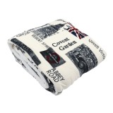 Patura pat, Caressa GS1105-1/2, 160 x 220 cm, poliester, multicolor