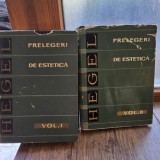 Hegel Prelegeri de Estetica Vol. 1+2 Editura Academiei 1966 Cartonata