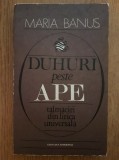 Maria Banus - Duhuri peste ape. Talmaciri din lirica universala