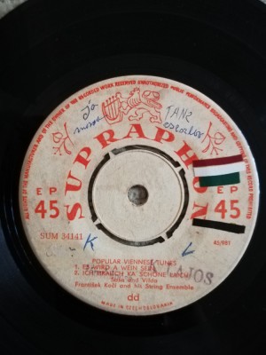 Disc Vinil 7# Sasa &amp;amp; Wilda - Supraphon foto