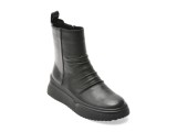 Ghete FLAVIA PASSINI negre, 3F2895, din piele naturala