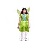 Costum carnaval Zana Verde pentru copii 110/120 cm (5-6 ani)