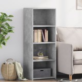 VidaXL Dulap &icirc;nalt, gri beton, 45x41x124 cm, lemn prelucrat
