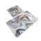 Set 2 Covorase baie Blur Banyo, 60 x 100 cm, 50 x 60 cm, Antiderapant, Multicolor