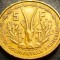 Moneda exotica 5 FRANCI - AFRICA OCCIDENTALA, anul 1956 * cod 3518