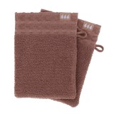 Set 2 X Mănuși 15X21Cm 100% Bumbac &ndash; Caramel | Mănuși Baie