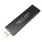 Adaptor / rack SSD M.2 NGFF la USB 3.0 - Rack extern cu carcasa gen stick USB