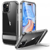 Husa iPhone 15 Plus ESR Air Shield Boost Kickstand, transparenta