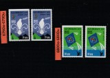 Azerbaijan 2007 - Europa CEPT , Cercetasi, 2 sx2 valori, diverse la danteluri, MNH, 679Du-679 Do , 680 Du-680Do