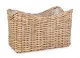 Cumpara ieftin Cos depozitare ratan natur Haris 100x52x65 cm