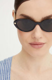 Cumpara ieftin Versace ochelari de soare femei, culoarea negru, 0VE4469