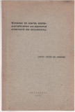 Universitatea Bucuresti - Teza doctorat chimie Vantu Gh. Gheorghe - autograf, 1935