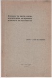 Universitatea Bucuresti - Teza doctorat chimie Vantu Gh. Gheorghe - autograf, 1935