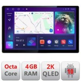 Navigatie dedicata Fiat 500L 2012-2017 N-500L Edonav ecran 13&quot; 2K 8 si 128 Android Waze USB Navigatie 4G 360 Toslink Youtube Radio CarStore Technology