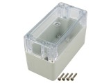 Carcasă universală KRADEX, IP65, 60x120x75mm, cu bucşă din alamă