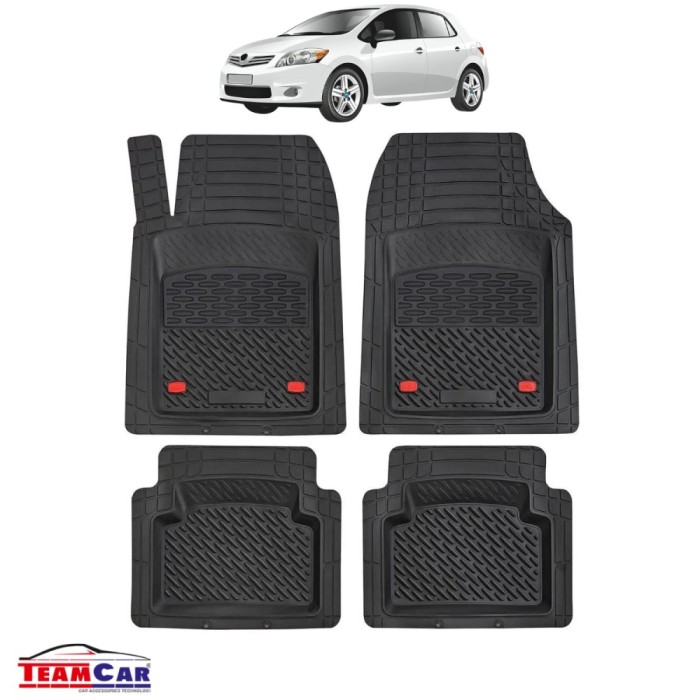 Covorașe Auto TeamCar&reg; Tip Tăviță Compatibile Toyota Corolla E150 (2006&ndash;2013) - Hatchback