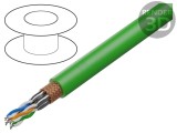 Cablu de rețea ETHERLINE&reg; Cat.6a S/FTP FRNC 4x2x23AWG
