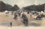 C.P. Franta 1907 - CHAMPS-ELYSEES - TRASURI,AUTOMOBILE CLASICE - Circulata