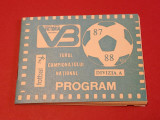 Agenda-Program Fotbal - VICTORIA BUCURESTI (turul Diviziei A 1987/1988)