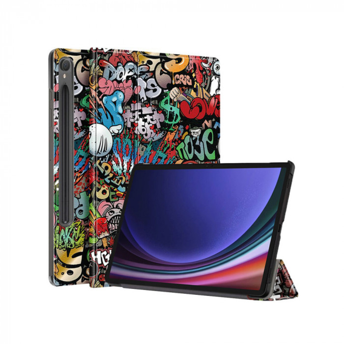 Husa Flip pentru Samsung Galaxy Tab S9 - Techsuit FoldPro - Urban Vibe