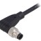 Conector M5 Mufă Tată IP67 60V 4 PIN-uri &icirc;n Unghi