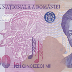 ROMANIA 50000 LEI 1996 aUNC+