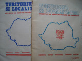 Revista Teritoriul si localitatea - Buletin de sistematizare, nr.1/79, nr.2/80, 1980, Alta editura