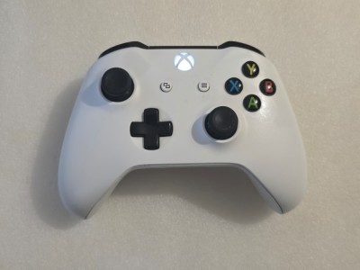 Controller Wireless original Xbox One (Model 1708), Alb &amp;ndash; Bluetooth foto