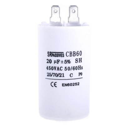 C mot 20uF/450V 4papuci fara surub SR foto