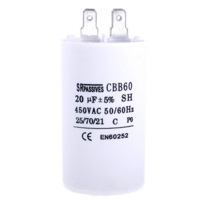 C mot 20uF/450V 4papuci fara surub SR