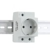 Soclu de alimentare modular pe sina DIN, 16A, 220V