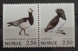 Norvegia 1983 păsări, fauna , serie 2v. nestampilata, Nestampilat