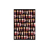 Cute Kokeshi Dolls Paperback Journal: Lined: 5 3/4 X 8 1/4, Notebook with Pocket, 144 Pages, Acid-Free Paper