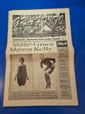 Ziarul graffiti 4 decembrie 1992 - marilyn monroe,interviu jeana gheorghiu,madona,versace,articol petre tutea