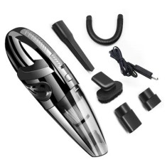 Aspirator uz caznic sau auto,aspirare umeda,uscata,USB,120W + accesorii pentru spatii inguste
