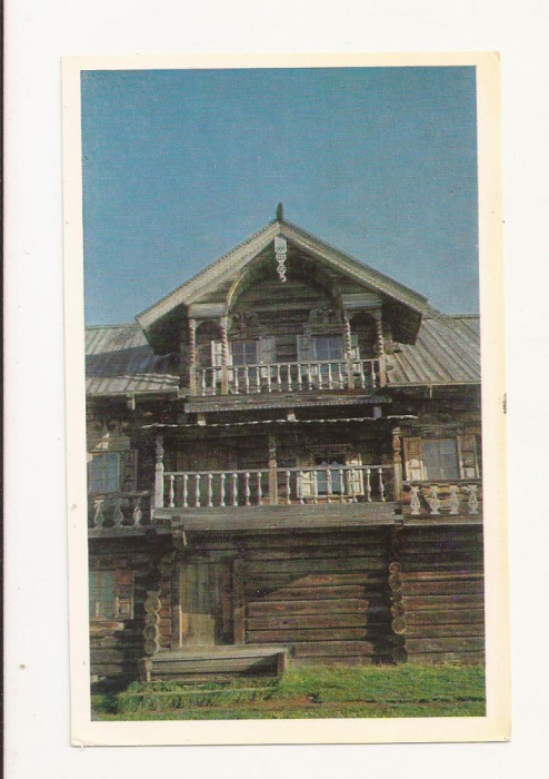 FA48-Carte Postala- RUSSIA- Kizhi, casa lui Oshevnev, necirculata 1969