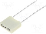 C poli 10nF/100Vdc Kemet