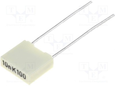 C poli 10nF/100Vdc Kemet foto