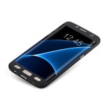 Husa 360 Full Cover Samsung Galaxy J5 2017 Neagra + Folie Sticla Protectie Ecran