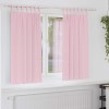 Perdele cu perdele 2 pcs Roz bebeluș Poliester