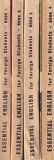 Carti Essential English for Foreign Students C.E. Eckersley, 4 volume, 1966, Engleza, Brosate, 10x18 cm